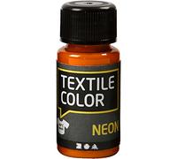 Creativ Company 50 Pezzi di Colore Tessile, Neon Orange