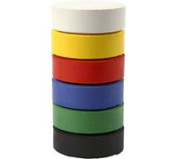 Creativ Company 57 mm, confezione da 6 acquerelli, colori assortiti