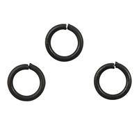Creativ Company 60591 materiale per gioielli Jump ring Nero 50 pezzo(i) 7 mm