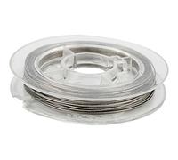 Creativ Company 61520 - Filo per perline, 10 pezzi, colore: argento