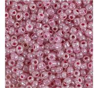 Creativ Company 682321 Perline Rocaille, 25 pezzi, rosa