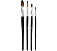 Creativ Company CC Aquarelverf Penselen Set 4 stuks