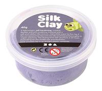 Creativ Company - Creta da modellare Silk Clay, 40 g viola