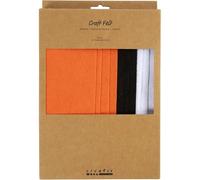 Creativ Company Feltro per hobby, formato A4, per Halloween, multicolore