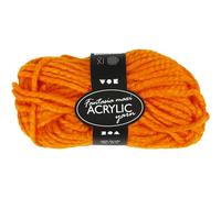 Creativ Company filo acrilico fantasia, arancione neon