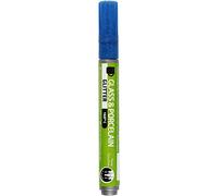 Creativ Company Glass & Porcelain Markers, Blue, One Size