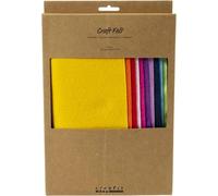 Creativ Company hobby felt A4 multicolor craft felt for children