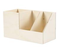 Creativ Company - Houten Pennenbak 3 Vakken NUOVO