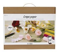 Creativ Company Maxi Creative Set Crepe Paper - for Making Beautiful Crepe Flowe