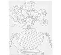 Creativ Company Mal-Canvas Boeket 24 x 30 cm - giocattolo creativo