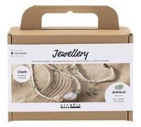 Creativ Company Schmuck-Set - Zum selbst Herstellen von Schmuck mit echten Krist