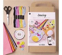 CREATIV COMPANY Starter Craft Kit Cucito, orsacchiotti, Contenuto: Feltro, Filo,