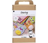 CREATIV COMPANY Starter Craft Kit Cucito, orsacchiotti, Contenuto: Feltro, Filo,