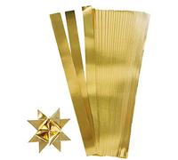 Creativ Company - Strisce di carta per decorazioni, larghezza 10 mm, 100 pz, colore: Oro