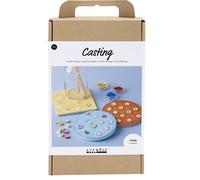 CREATIV E Craft Kit Casting, rood, Blauw, Geel, 1 Pack