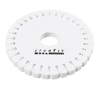 Creativ Firma Kumihimo Flechtscheibe, 12cm