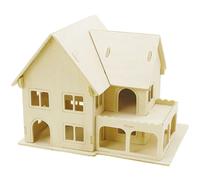 Creativ Kit Costruzioni 3D In Legno Per Case Bambole DIY - Puzzle & Decor