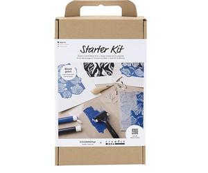 Creativ Kit fai da te per principianti Stampa a blocchi, 1 confezione