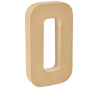 Creativ - Lettera "O" di cartapesta, 20,5 cm