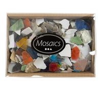 Creativ Mosaici, Colori Assortiti, Misura 8-20 MM, Spessore 2-3 MM, 2 KG - 55527