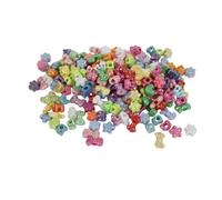 Creativ Perle in plastica colori assortiti 10 mm Foro mm 500 g, importato Regno Unito), 3 mm