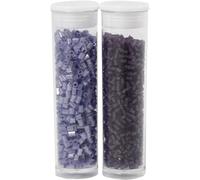 Creativ Perline di semi, viola trasparente smerigliato, taglia unica