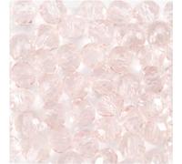 Creativ Perline in vetro acrilico, rosa chiaro, taglia unica