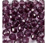 Creativ Perline in vetro acrilico, viola, taglia unica