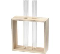 Creativ Company - Houten Rek met Reageerbuizen 3dlg. NUOVO