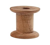 Creativ - Set di 10 rocchetti in legno, 70 x 30 mm, diametro foro: 10 mm