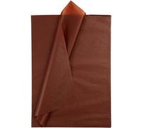 Creativ - Tovagliolo di carta, foglio 50 x 70 cm, 19 g, 25 fogli Brown