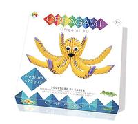 CreativaMenta - Creagami Origami Polpo 3D 10 cm, #722, età 7+