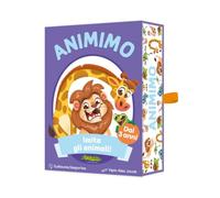 CreativaMente ANIMIMO, Gioco di Carte Mimo e Osservazione, Tema Animali, 48 Carte, dai 3 Anni, 2-4 Giocatori