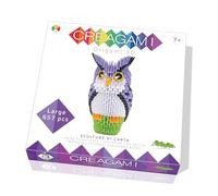 CreativaMente- Creagami Gufo Anime Gioco di Creativita Origami Modulari, Multicolore, One Size, 732