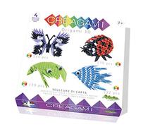 CreativaMente- Creagami Kit Farfalla Gioco di Creativita Origami Modulari, Multicolore, One Size, 731