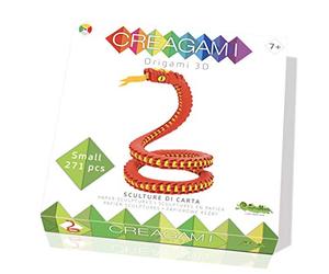 CreativaMente- Creagami Serpente Gioco di Creativita Origami Modulari, Multicolore, 711