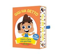 CreativaMente Gigi Ha Detto, Gioco di Carte per Bambini, Tema Osservazione e Velocità, dai 3 Anni, 2-4 Giocatori