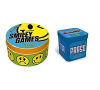 CreativaMente Smiley Games Gioco In Scatola, 501 & Rolling Cubes Parolandia Gioc