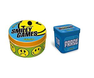 CreativaMente Smiley Games Gioco In Scatola, 501 & Rolling Cubes Parolandia Gioco In Scatola, 551