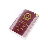 Creative 13.5X19cm PVC trasparente opaco polacco passaporto copertura trasparente carta d'identità custodia viaggio passaporto borse elegante