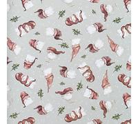 Creative 19006 - Carta regalo, colore: Verde/Grigio/Bianco/Rosso, lunghezza 150 m, larghezza 70 cm, 80 g