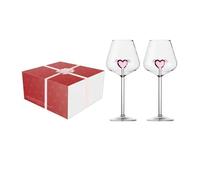 Creative 3D Cuore Rosa Romantico Bicchiere Cocktail Vino Bicchieri Caffè Succo Latte Acqua Bicchieri Calice Champagne Cup (Coppa Alto 01+01)