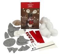 Creative 441822 - Mouse natalizio altezza 30 cm