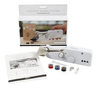 Creative 46143 - Macchina da cucire portatile, lunghezza 20,5 cm, larghezza 3,5 cm, altezza 6,7 cm, colore: Bianco