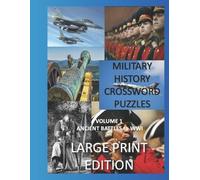 Creative Activities Military Crosswords Large Print Edition (Tascabile)