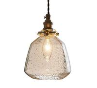 Creative Air Bubble Glass Hanging Lamp E14 Base Single-Head Chandelier Nordic Minimalist Style Pendant Light | Bedside, Porch, Bar Decorative Lighting Fixtures