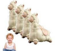 Creative Alpaca Water Gun Toys, Cute Cartoon Water Sprinklers Outdoor Toy - Playful Design, Handheld Waters Toys with 45° Rotating Head, Mini Animal Pool Toy, for Party Beach Entertainment (4pcs)