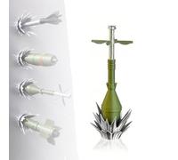Creative Anti-Tank Weapon Model Refrigerator Magnet, 3D Printed Anti-Tank Weapon Model Refrigerator Magnet Creative, Refrigerator & Locker Wall Art Decals Room, Military Enthusiasts (C 1PC)