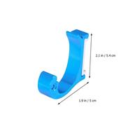 Creative Blue Clothes Hooks 4 Pcs Suitable for Home Use In Various Occasions Like Bathroom Kitchen And Bedroom with Wall Hanger Function