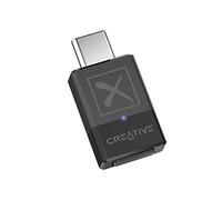 Creative BT-W5 Smart Bluetooth 5.3 Trasmettitore audio con aptX Adaptive, audio ad alta risoluzione 24 bit/96 kHz, funzione di commutazione dispositivo, funziona con PC/Mac/console di gioco